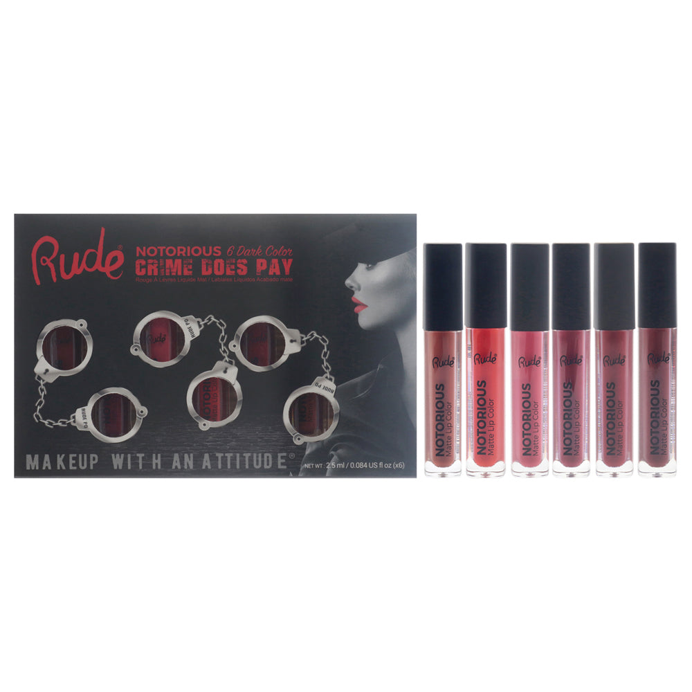 Crime Does Pay Notorious Lip Color Set