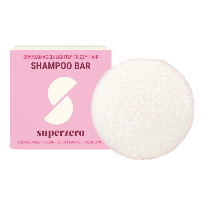 Superzero Shampoo Bar For Dry, Colored, Frizzy Hair