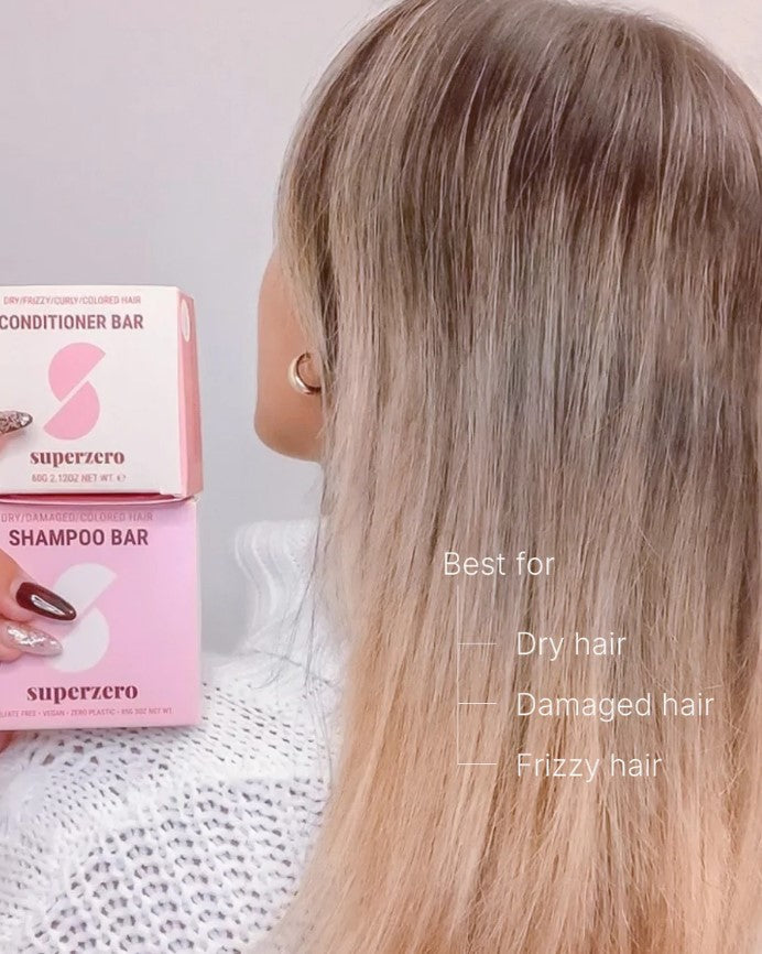 Superzero Shampoo Bar For Dry, Colored, Frizzy Hair