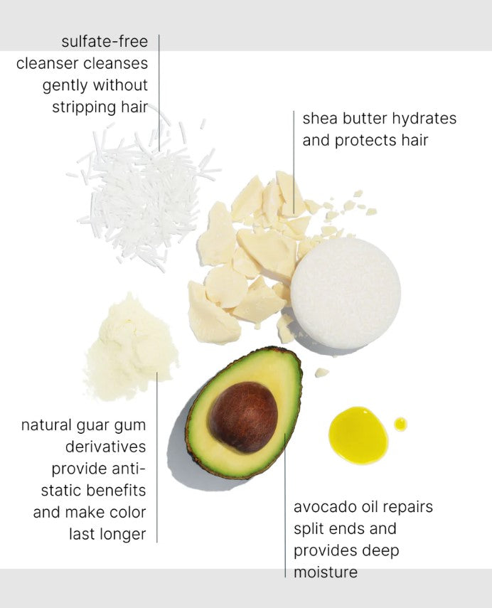 Superzero Shampoo Bar For Dry, Colored, Frizzy Hair