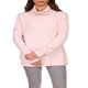 Find Me Lounging Tunic In Heather Pink