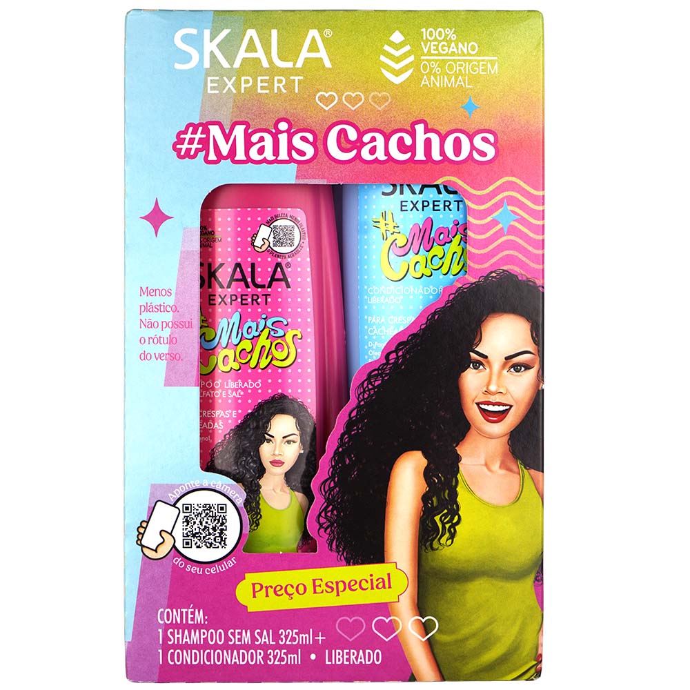 Mais Cachos Shampoo & Conditioner Kit
