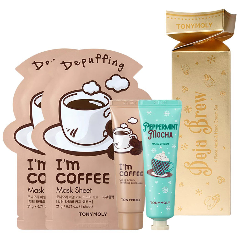 Deja Brew I'm Coffee Mask & Hand Cream Set
