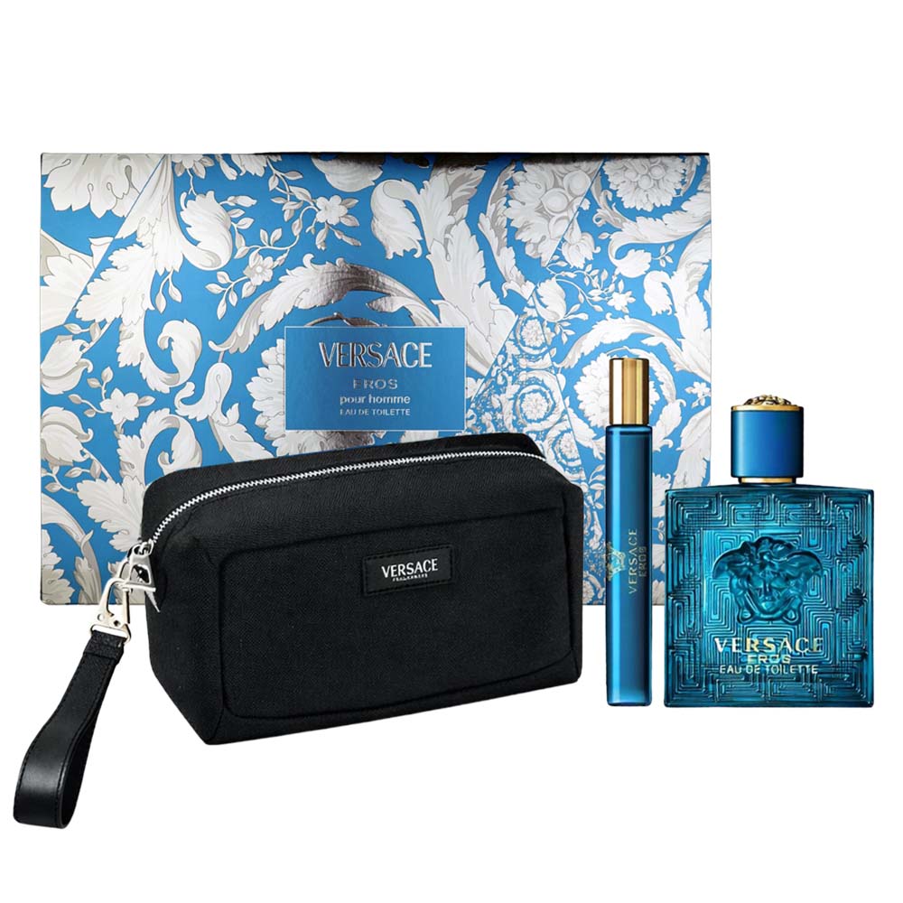 Eros Eau de Toilette Gift Set For Men