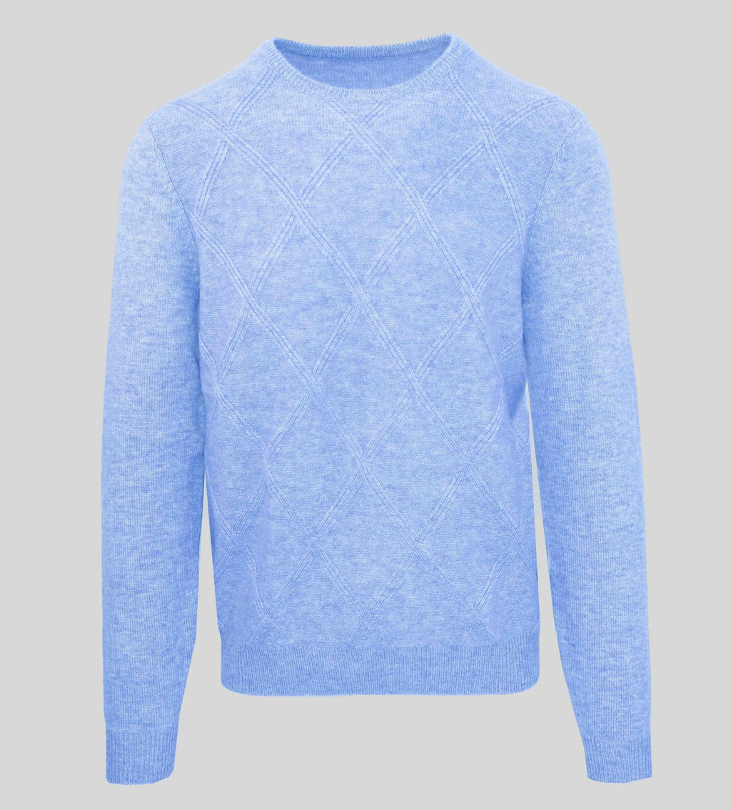 Men's Ium027fcb22 Blue Sweater