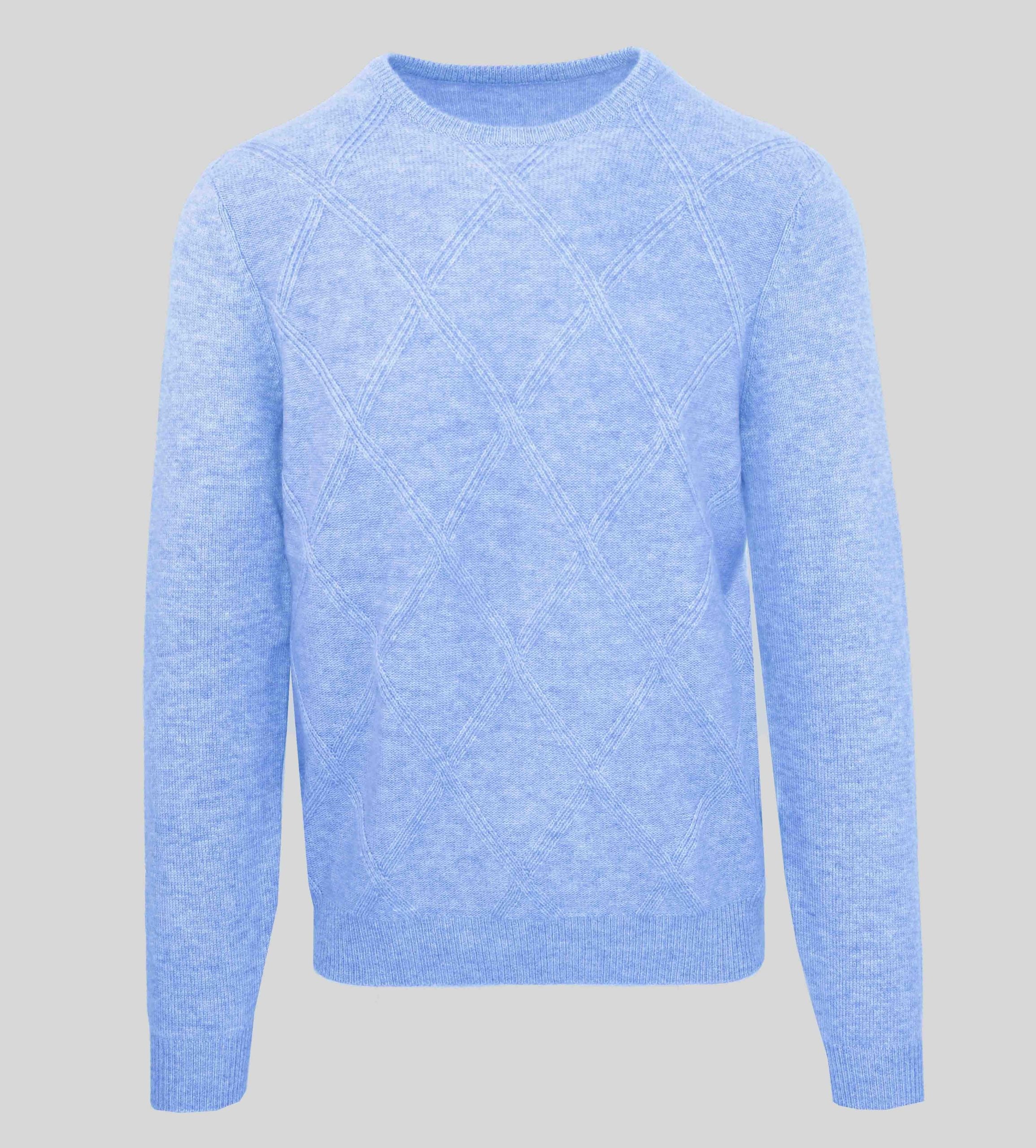 Men's Ium027fcb22 Blue Sweater